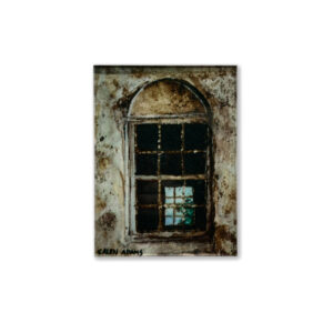 An example print of "Through the Window" on Acrylic.