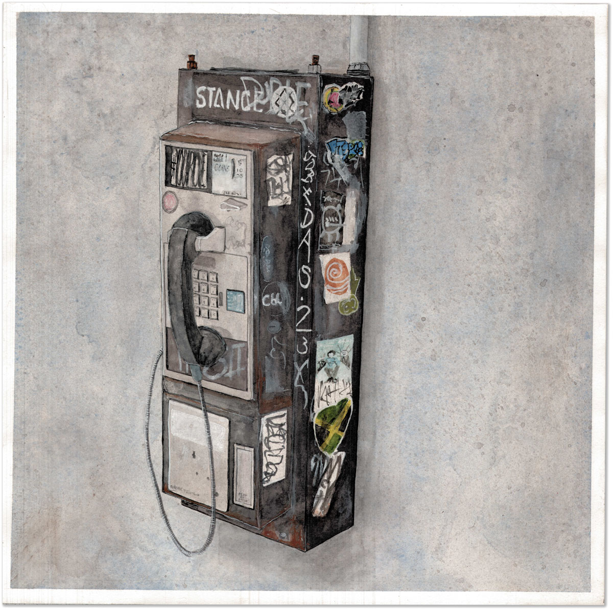 Title: Paia Pay Phone. *Prints for sale.
